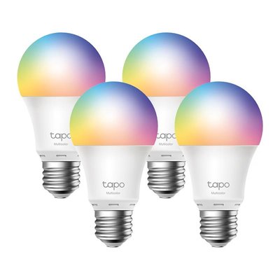 Розумна багатобарвна Wi-Fi лампа TP-LINK Tapo L530E 4шт N300 TAPO-L530E-4-PACK фото