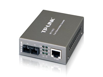 Медіаконвертер TP-LINK MC110CS 1xFE, 1x100Base-LX, SM, 20km SC MC110CS фото