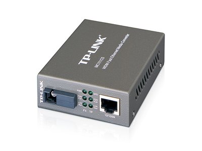 Медіаконвертер TP-LINK MC111CS 1xFE, 100Base-LX, SM, WDM, 20km, SC MC111CS фото