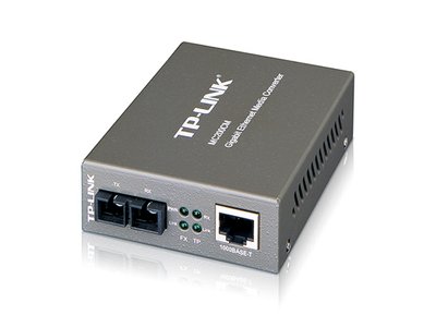 Медіаконвертер TP-LINK MC200CM 1xGE, 1x1000BASE-SX, MM, 0.5km, SC MC200CM фото